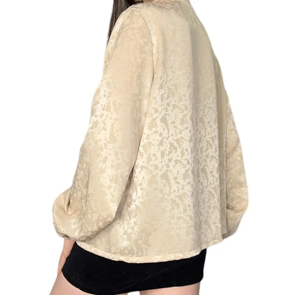 Vintage NA MA of California Gold Blouse - Picture 3 of 7